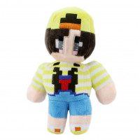 Plyšová hračka Minecraft Steve skin ocelot 19cm