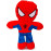 Plyšová hračka Spiderman s přísavkou 24cm