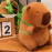 Plyšová hračka Capybara s želvičkou 23cm