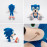 Plyšová hračka Super Ježek Sonic 32cm