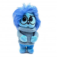 Plyšová hračka V hlavě Inside out Smutek 23cm