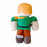 Plyšová hračka Minecraft Alex s krumpáčem 27cm