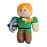 Plyšová hračka Minecraft Alex s krumpáčem 27cm