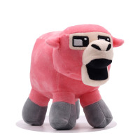 Plyšová hračka Minecraft Ovce růžová 25cm