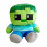 Plyšová hračka Minecraft Zombie Steve Pixel maxi 25cm