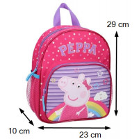 Dětský batoh Prasátko Peppa a duha