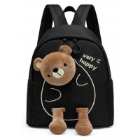 Dětský batoh Medvídek černý