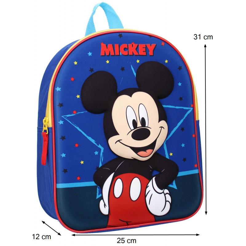 Dětský batoh Mickey Hvězda s 3D efektem Dětský batoh Mickey Hvězda s 3D efektem