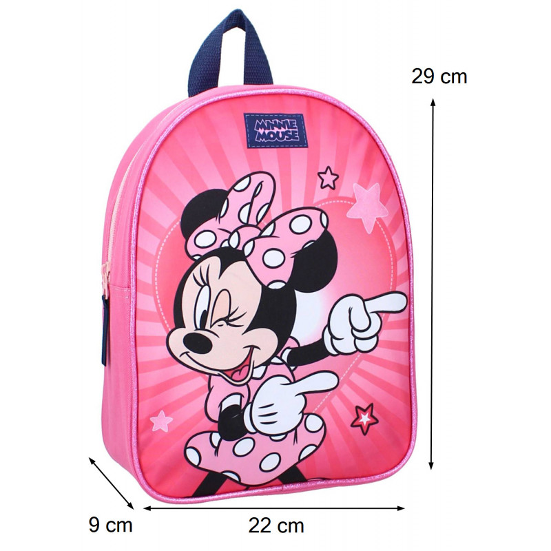 Dětský batoh Myška Minnie růžová Dětský batoh Myška Minnie růžová