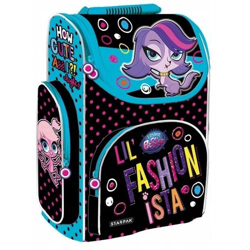 Školní aktovka Littlest Pet Shop Školní aktovka Littlest Pet Shop