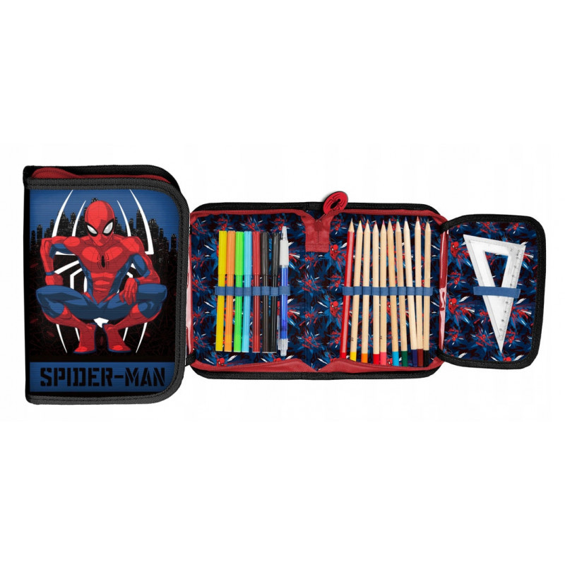 Školní penál rozkládací s náplní Spiderman Školní penál rozkládací s náplní Spiderman