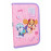 Školní rozkládací penál Tlapková patrola One růžový