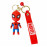 Dětská klíčenka Spiderman s poutkem a karabinou