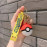 Dětská klíčenka Pokémon Pokébal s poutkem a karabinou