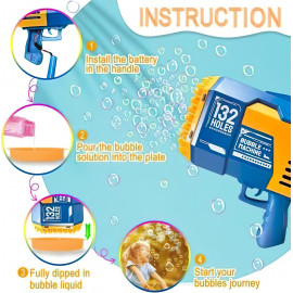 Maxi pistole na bubliny - 132 bublin