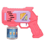 Automatická pistole na bubliny růžová s náplní