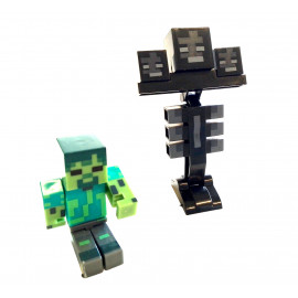 Kolekce figurek Minecraft level 2 sada 7 ks Kolekce figurek Minecraft level 2 sada 7 ks