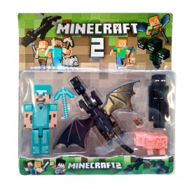 Kolekce figurek Minecraft Ender dragon sada 6 ks