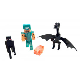 Kolekce figurek Minecraft Ender dragon sada 6 ks