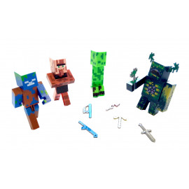 Kolekce figurek Minecraft Warden sada 10 ks