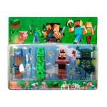 Kolekce figurek Minecraft Warden sada 10 ks