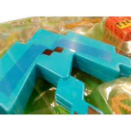 Kolekce figurek Minecraft Diamantový meč s doplňky 12ks