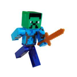 Kolekce figurek Minecraft Meč a Ender dragon s doplňky 12ks