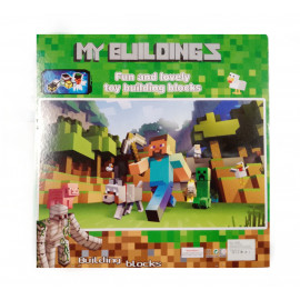 Kolekce figurek Minecraft Buildings TNT 12ks Kolekce figurek Minecraft Buildings TNT 12ks