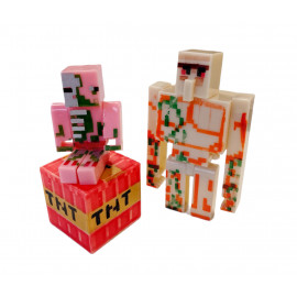 Kolekce figurek Minecraft My Buildings Enderdragon 6ks