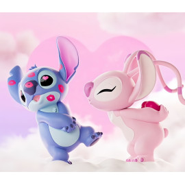 Sada figurek Lilo a Stitch se stojanem