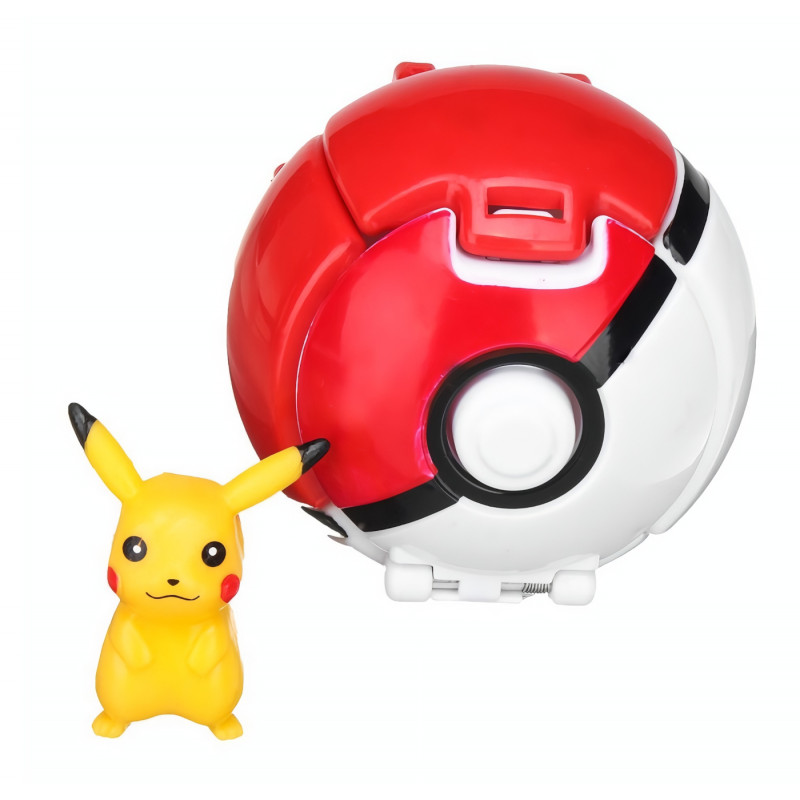 Hrací set Pokémon Pokéball s figurkou Pikachu 2v1