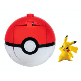Hrací set Pokémon Pokéball s figurkou Pikachu 2v1