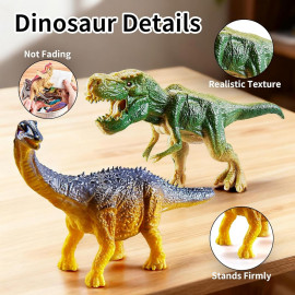Sada figurek Dinosauři s doplňky v boxu 54ks
