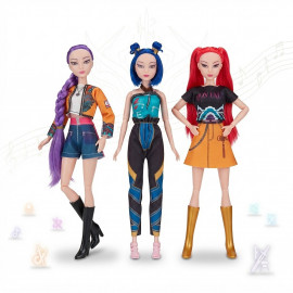 Sada figurek Demon Hunters K-pop Zpívající 3ks 30 cm