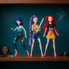Kolekce figurek Demon Hunters K-pop Music 30cm 3ks