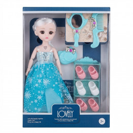 Zpívající figurka Elsa Frozen s doplňky 30cm
