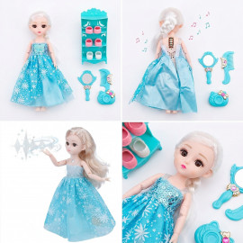 Zpívající figurka Elsa Frozen s doplňky 30cm