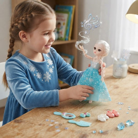 Zpívající figurka Elsa Frozen s doplňky 30cm
