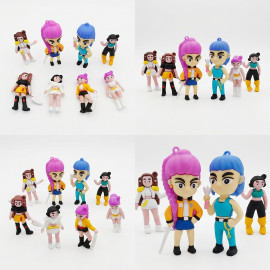 Sada figurek Demon Hunters K-pop 8ks