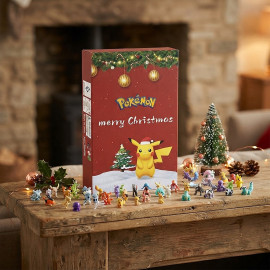 Adventní kalendář Pokémon s figurkami Christmas collection