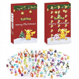 Adventní kalendář Pokémon s figurkami Christmas collection