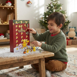Adventní kalendář Pokémon s figurkami Christmas collection