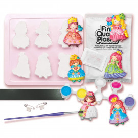 Kreativní sada DIY Svět princezen sádrové odlitky