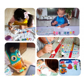 Kreativní sada DIY Svět princezen sádrové odlitky