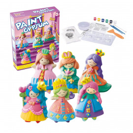 Kreativní sada DIY Svět princezen sádrové odlitky