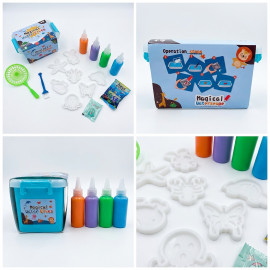 Kreativní sada DIY Magická zvířátka - gelové odlitky
