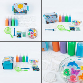 Kreativní sada DIY Magická zvířátka - gelové odlitky