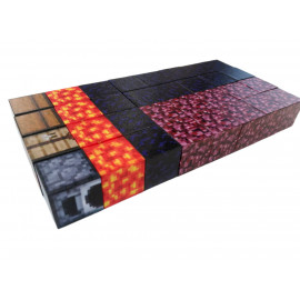 Magnetická stavebnice Minecraft Portál 32ks