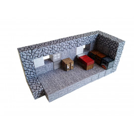 Magnetická stavebnice Minecraft Craftovací místnost 83ks