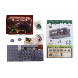 Magnetická stavebnice Minecraft Craftovací místnost 83ks